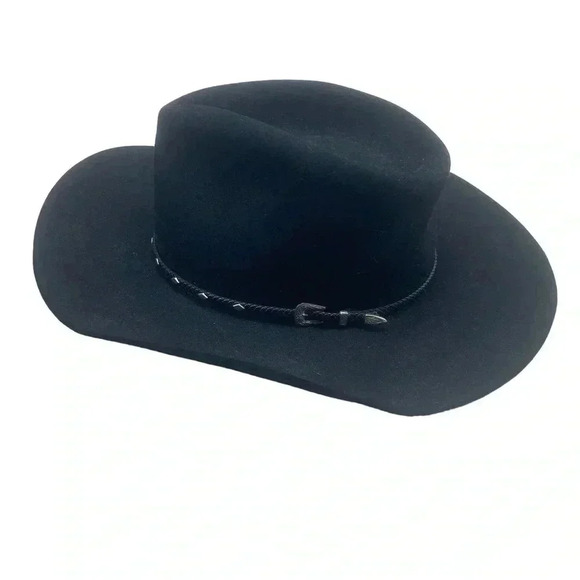 Stetson Diamond Jim Gun Club Hat fur felt size 7 western hunting rodeo - Picture 1 of 9